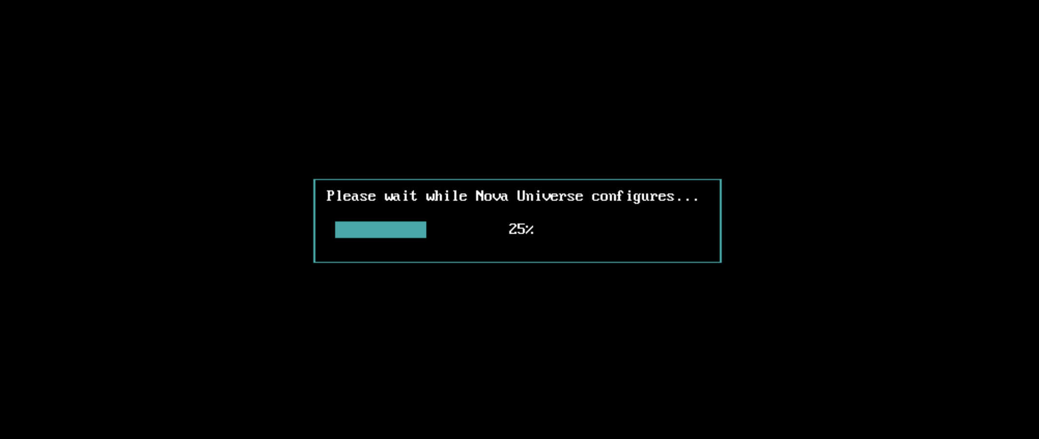 Инициализация Nova Universe